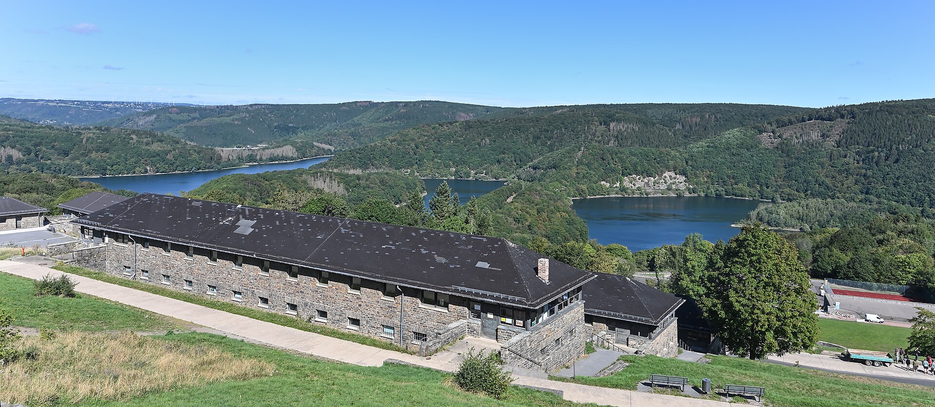 Ehemalige NS-Ordensburg Vogelsang in der Eifel