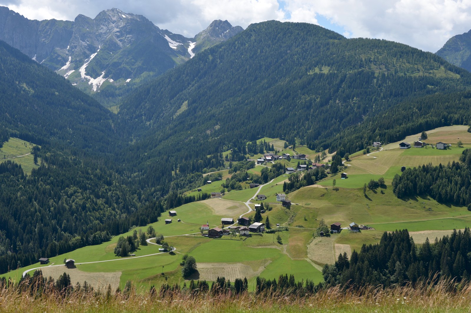 Obergail und Karnische Alpen im Lesachtal