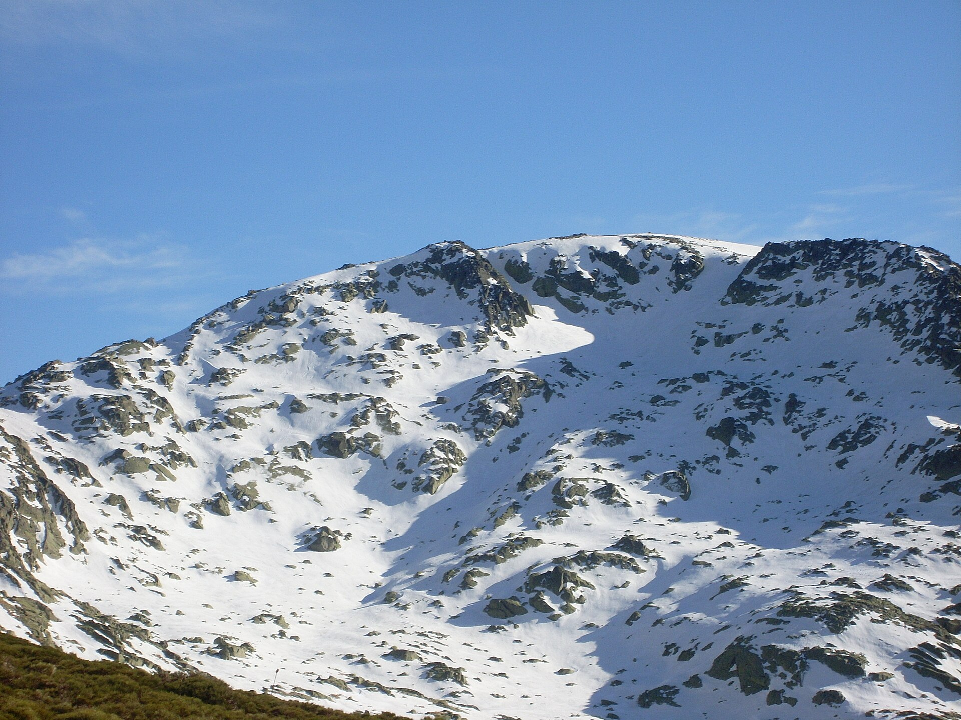 Felswand im Circo de Gredos