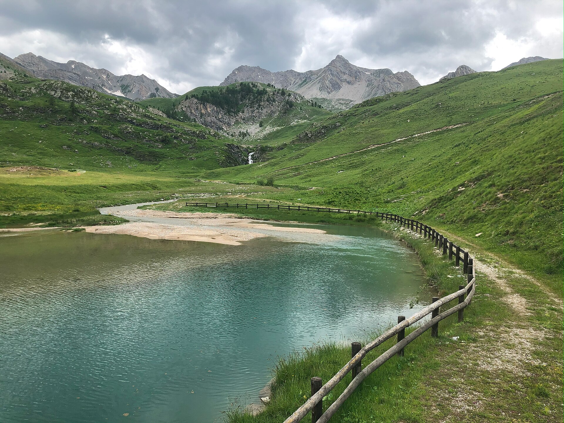 Laghetto Preit im Valle Maira