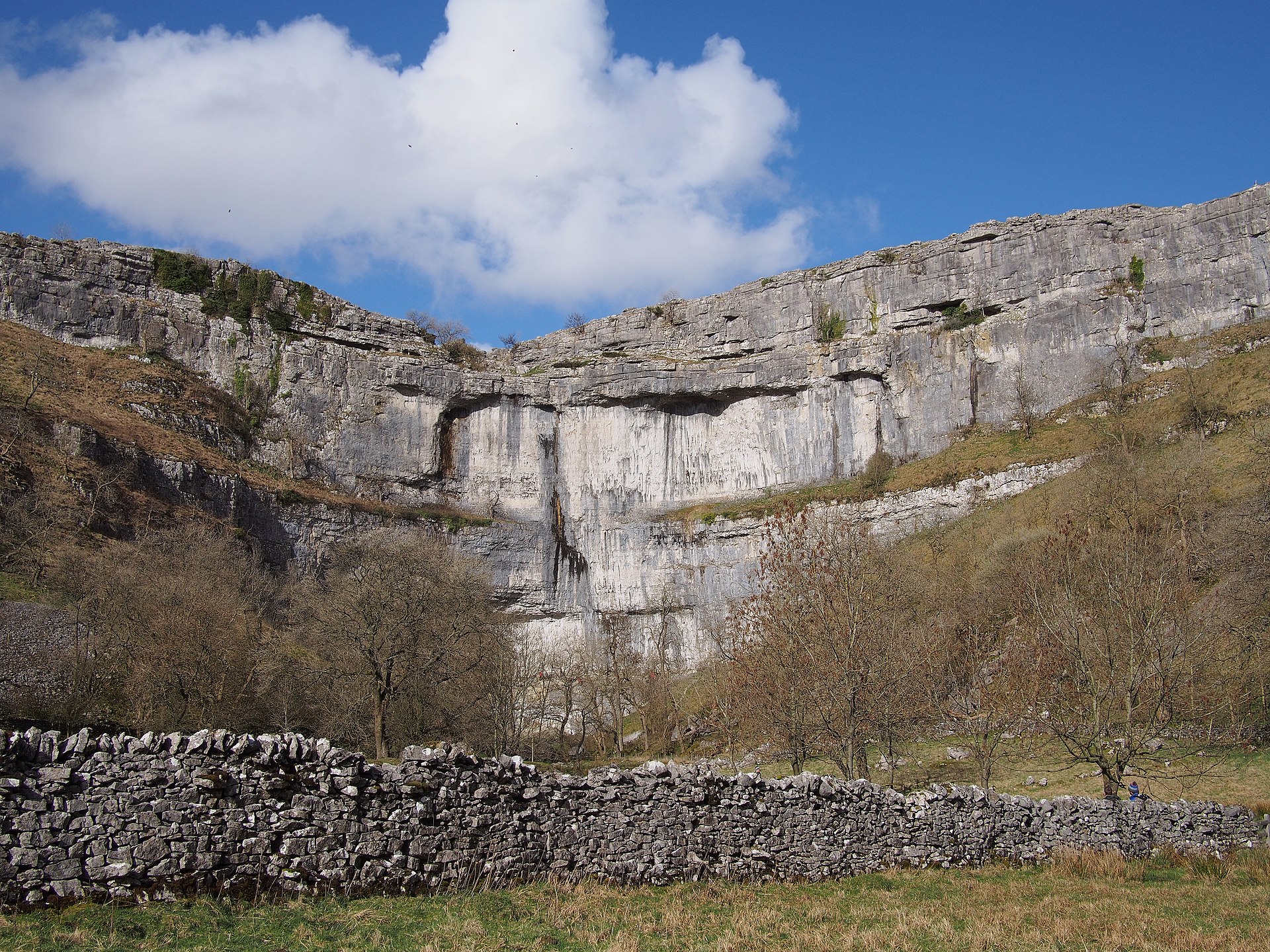 Malham Cove in den Yorkshire Dales